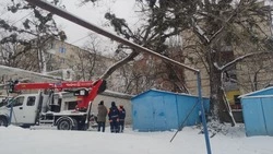 На Ставрополье устраняют последствия урагана